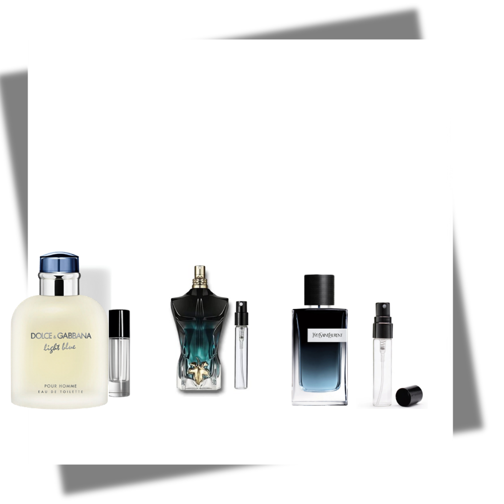10ml + 10ml + 10ml =299dh تقسيمات أصلية لأحسن العطور الصيفية
